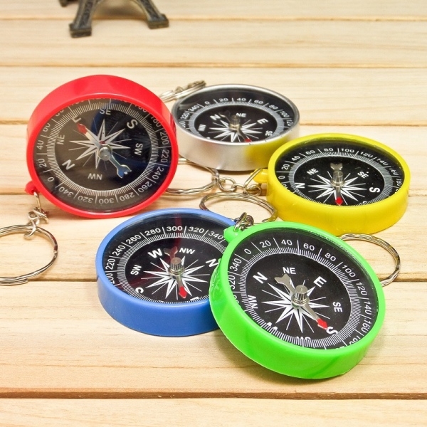 Wholesale Compass Shaped Keychain