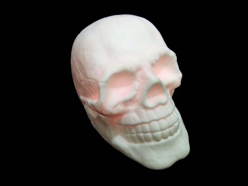 Wholesale Color Changing Touch Skull Lamp