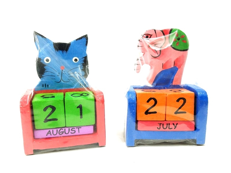 Wholesale Colorful Wooden Calendar