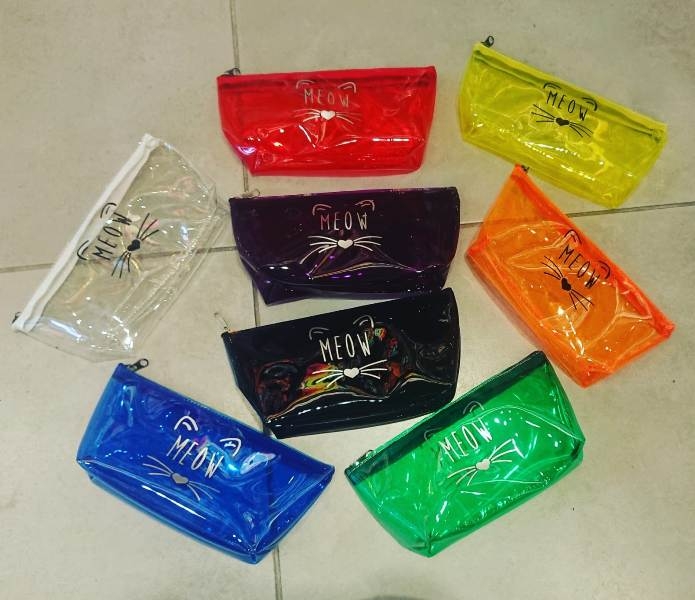 Wholesale Colored Transparent Pen Holder