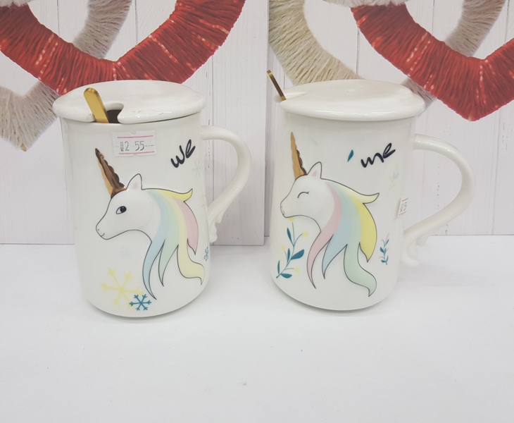 Wholesale Colorful Unicorn Mug Cup