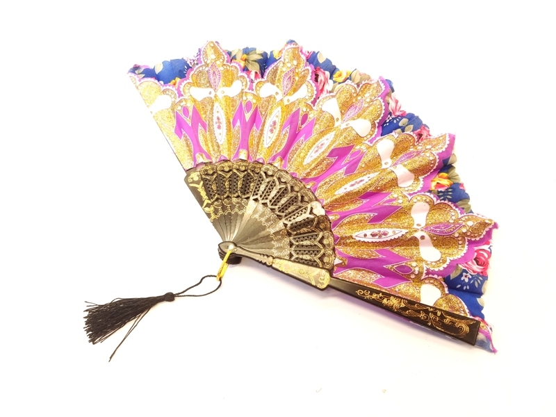 Wholesale Colorful Fan Henna Souvenir