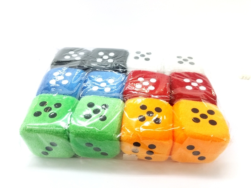 Wholesale Colorful Dice Keychain