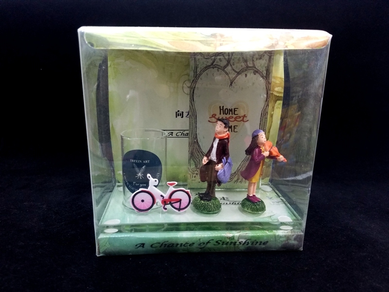 Wholesale Romantic Lover Trinket Transparent Pencil Holder