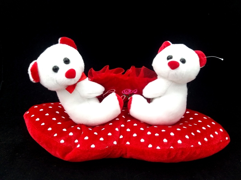 Wholesale Valentine's Day Gift Bear Pillow