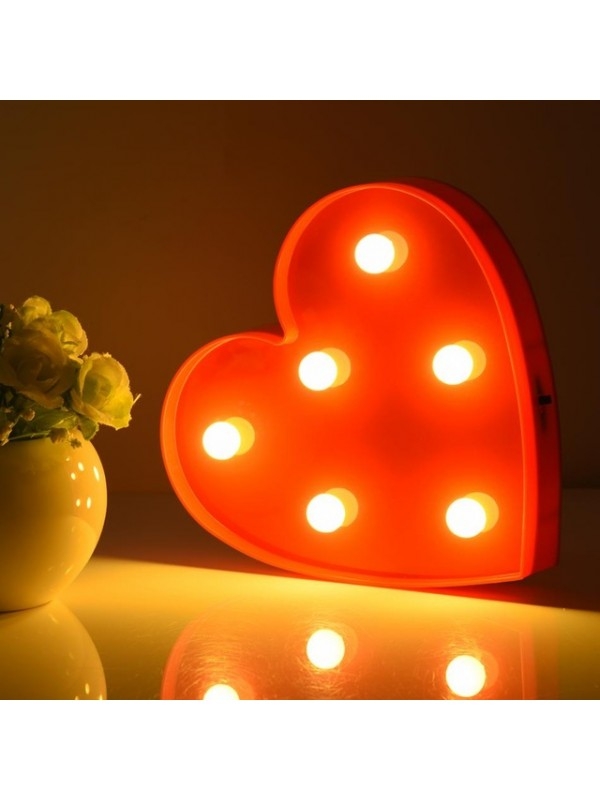 Wholesale Valentine Gift Heart Lamp