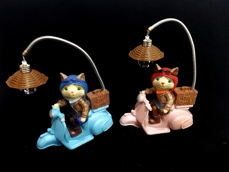 Wholesale Cute Cat Table Lamp Trinket