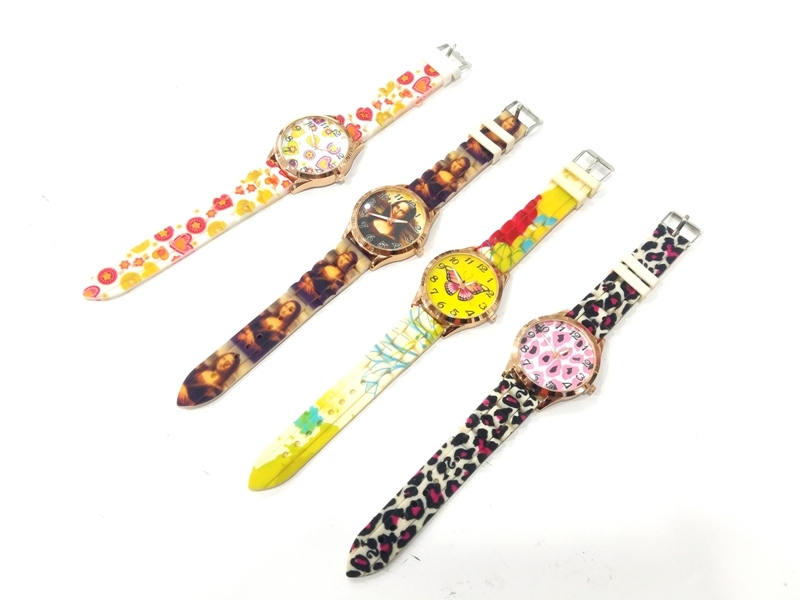 Wholesale Silicone Ladies Wristwatch