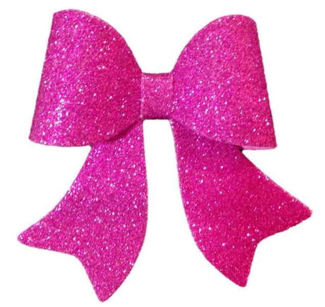 Wholesale Decoration Materials Glittery Eva Bow 12 cm