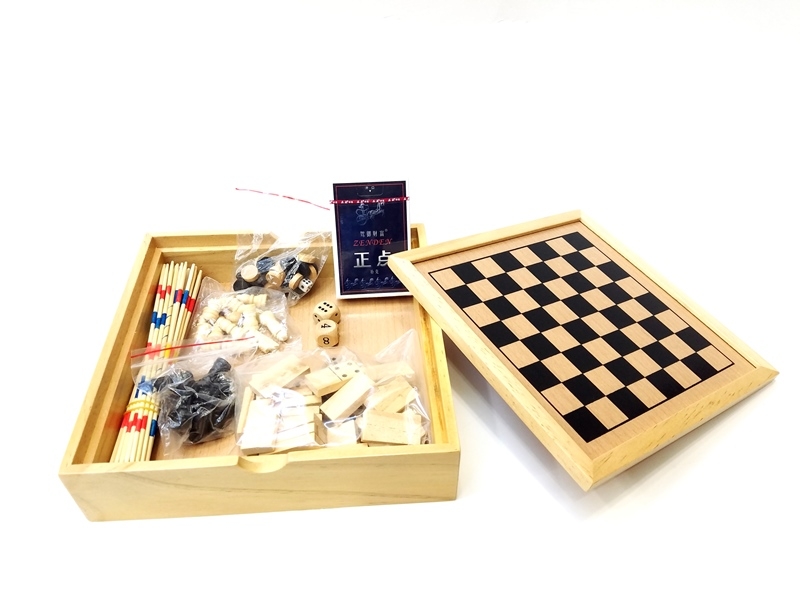 Wholesale Backgammon Chess Domino Checkers Mikado Playing Cards Set