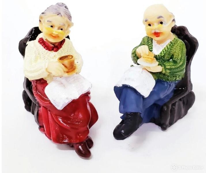 Wholesale Single Sofa Grandpa Grandma Trinket