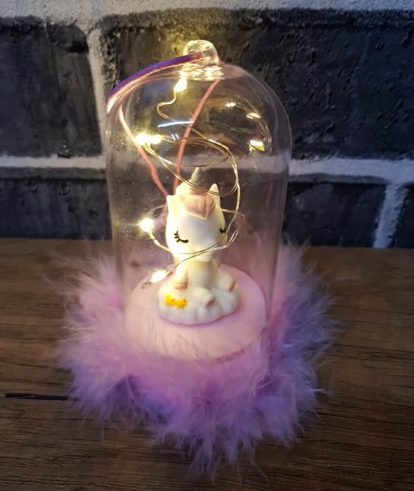 Wholesale Furry Unicorn Table Lamp