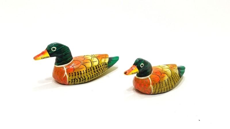 Wholesale Cheap Wooden Duck Trinket Set