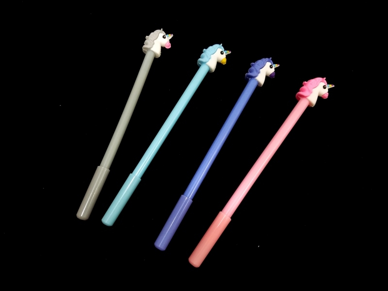 Wholesale Unicorn Shaped Silicone Ballpoint Pen