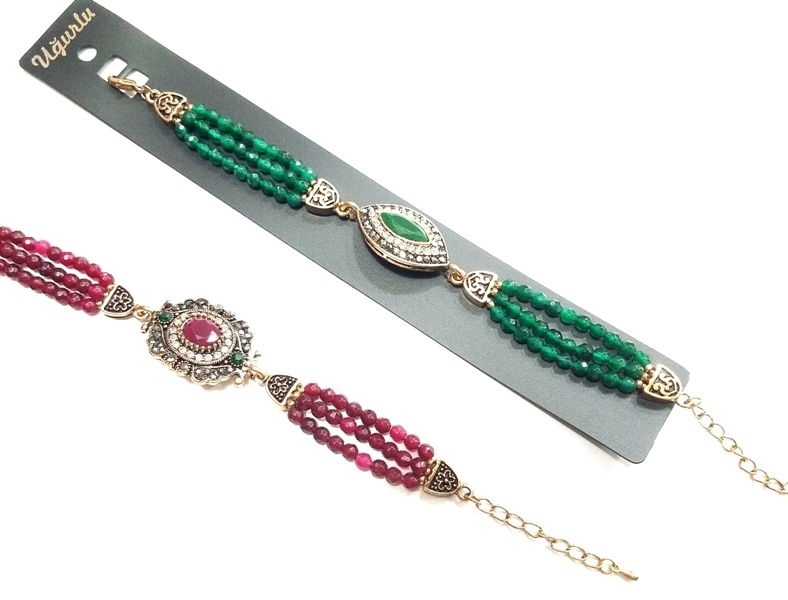 Wholesale Ruby Emerald Bracelet