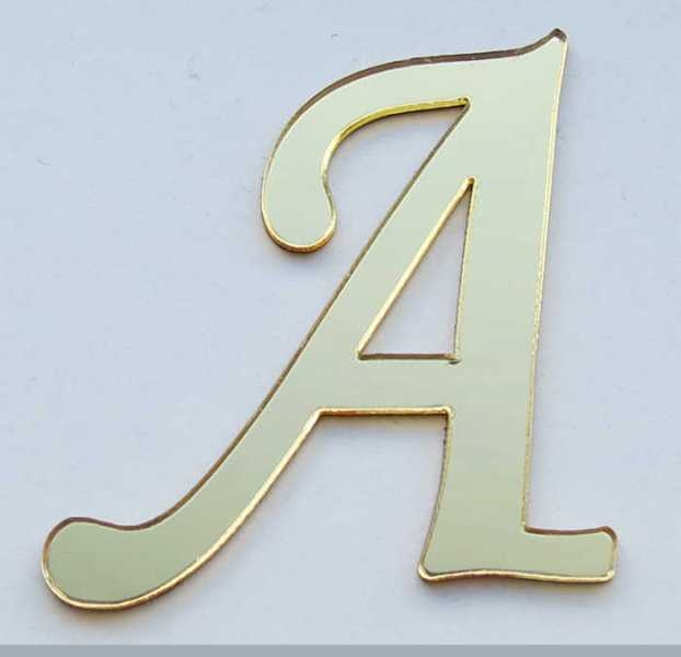 Wholesale Adhesive Plexi Letter Mirror Wedding Candy Material