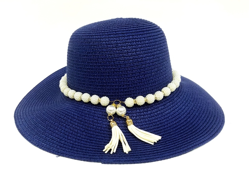 Wholesale Summer Pearls Women's Hats Models