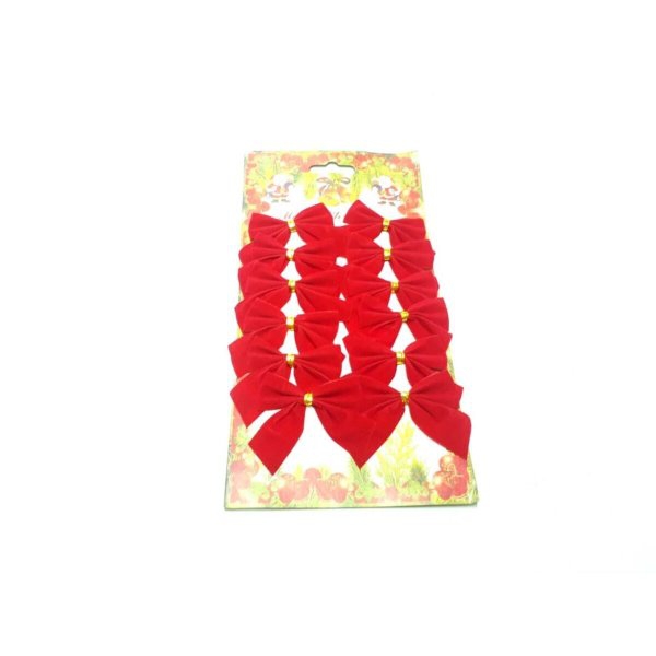 Wholesale Christmas Pine Tree Ornament Red Ribbon