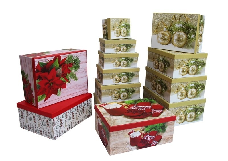 Wholesale Christmas Gift Boxes 10 pcs