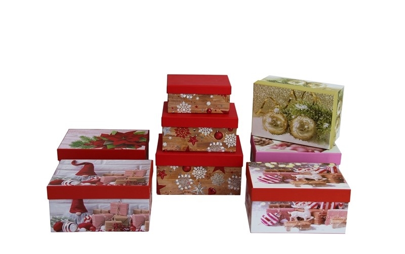 Wholesale Christmas Gift Boxes 3 pcs