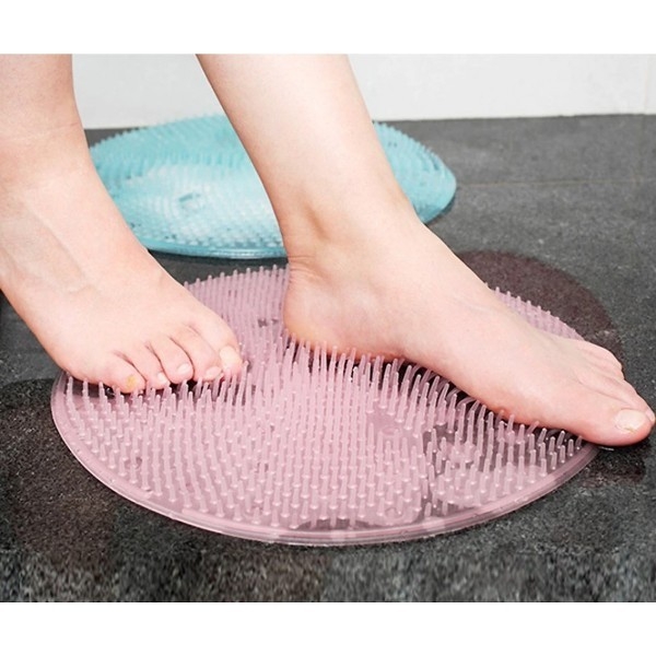 Suction Cup Bath Brush Massage Pad