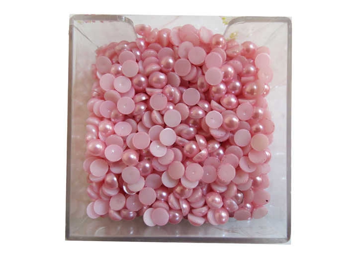 Half Pearl Round Pink 12Mm Pk:680 Ad(250Gr)-80