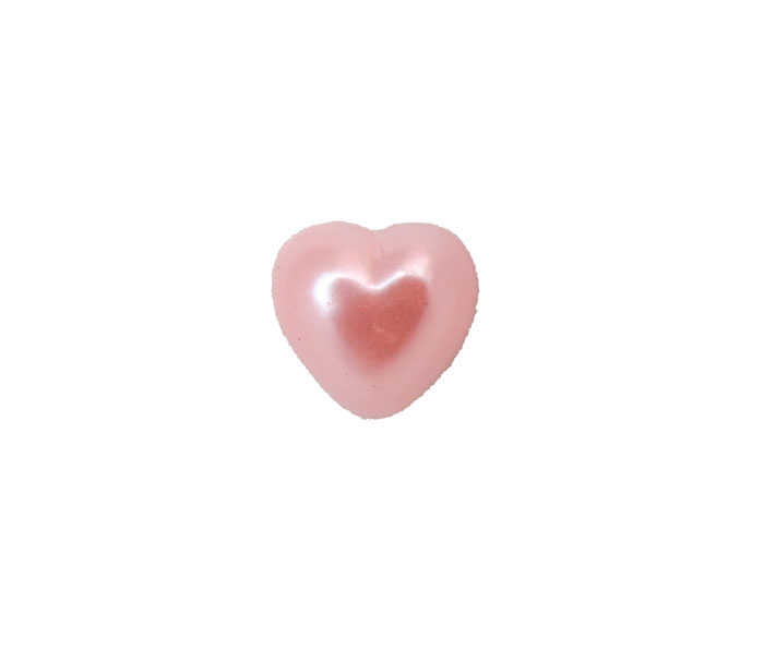 Half Heart Pearl Pink 12Mm P640-80