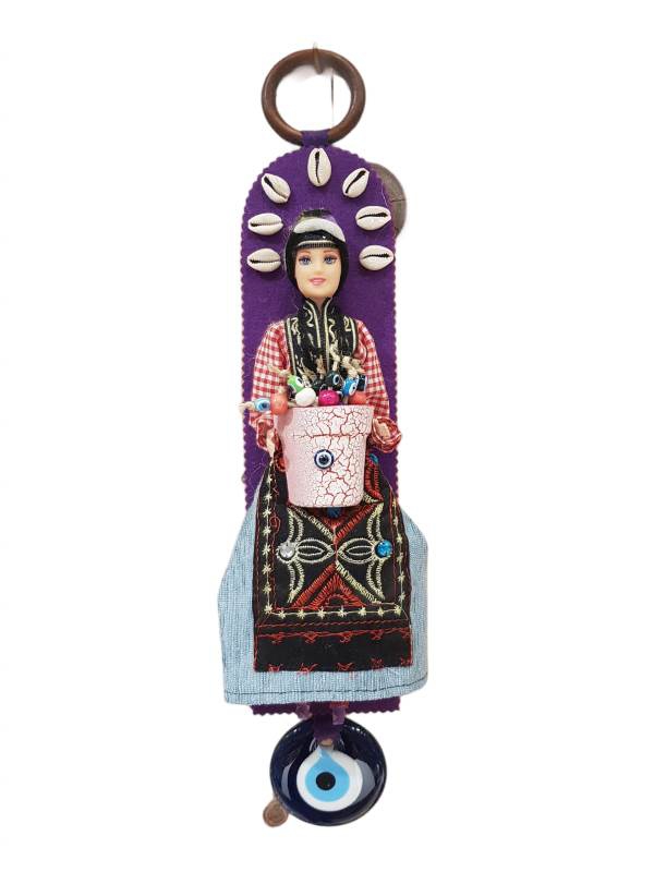 Local Baby Evil Eye Beaded Pendulum Ornament